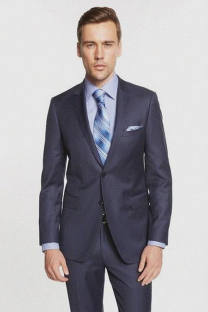 Tiglio Suit Brand Men’s Suit-French Blue- High End Suits - High Quality Suits