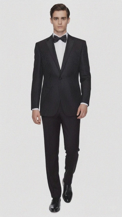 Alberto Nardoni Brand Men's Black Blazer