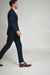 Men's Teal Blue Color Suits Side Vented