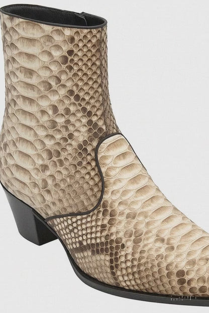 Men's Los Altos Python Ankle Boot 635749