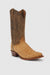 Dan Post Men's Gehrig Full Quill Ostrich Round Toe Boots in Saddle