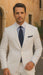 Linen Suit - Mens Summer Suits in  White 2 Button - Beach  Wedding