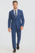 Indigo ~ Cobalt Blue ~ Teal New Blue Big and Tall Linen Suit
