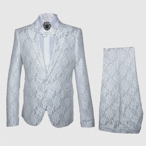 White Designer Tuxedo for Men