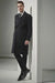 Men'S Six Buttons Black Fully Lined Men'S Overcoat Long Coat Winter Men'S Topcoat Sale
