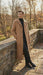 Men’s Full-Length Camel Overcoat – Classic Long Microfiber-Blend Coat for Winter and Formal Wear Maxi Duster Coat