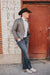 Plaid Cowboy Blazer for Men – Western Style with Rustic Elegance