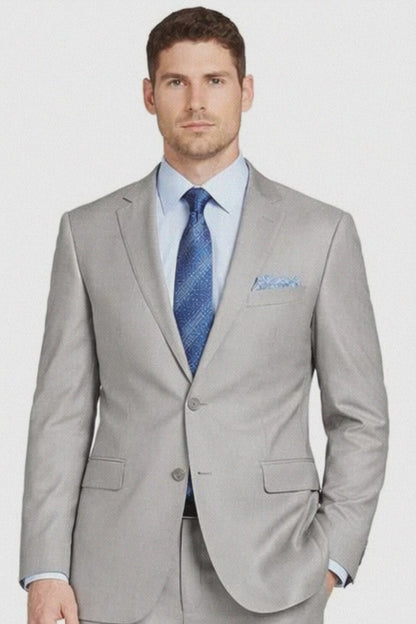 ENZO 150’s Super Wool 2-Button Suits in 6 Solid Colors Modern Fit