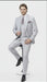 Men’s Very Light Gray Three-Piece  Wedding Suit 2 Buttons Modern or Slim Fit  Ash Bone Color Steel Grey