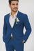 Mens Cotton Suit - Royal Summer Suit
