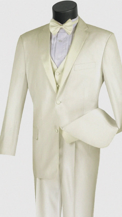 Mens Vested 2 Button Classic Tuxedo in Iory