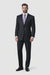 Mix and Match Suits Suit Separate Men's Charcoal Pinstripe 100% Wool Suit Charcoal