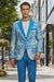 Mens Suit Sky Blue