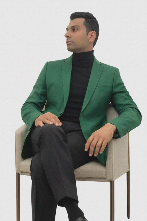 Mens Emerald Green Blazer