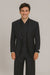Tiglio Rosso Suit  - Classic Fit Athletic Cut 100% Wool Super 150s Italian Fabric Peak Lapel in Color Navy