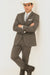 SKU#JA60894 Country Tuxedos For Weddings Mens Traje Vaquero Suit - Dark Grey Tuxedo Slim Fit