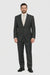 Chocolate Brown Pinstripe Modern Fit Suits 2 Button No Vents 100% Fine Affordable Cheap Priced Men'S Dress Suit For Sale