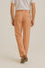Tiglio Luxe Creamsicle Semi-Wide Leg Wool Marbella Dress Pants TL4013