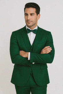 Emerald Green-4pc-prom-wedding-tux