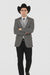 Smoking Traje - Esmoquin - Smoking Para Hombre - Two Button Western Grey Tuxedo