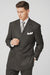 Chalk Bold Pinstripe Double Breasted 6 on 2 Super 120's poly Suit~rayon N