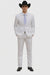Bolzano Men's 100% Polyester 2 Buttons Fully Lined Dress Suits