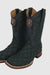 Los Altos Men's Black Matte Pirarucu Wide Square Toe Boot