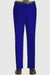 Soft cotton Stage Party classic flat-front Regular Rise Slacks - Royal Blue pants