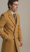 DBCoat Men's Wool Long Designer Men's Wool Men's Peacoat Sale Double Breasted Overcoat Style Full Length Camel