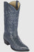 Blue Ostrich Cowboy Boots J-Toe