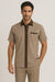 Men’s Houndstooth Walking Suit by Dreams by Zacchi – 2 Piece Lei sure Set in brown/tan- $99