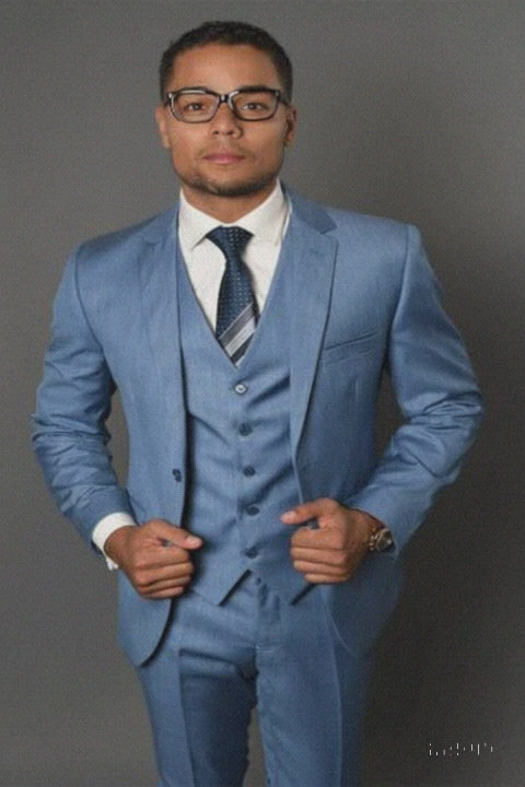 Dusty Blue Suit