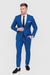Men'S Saphire~Royal ~ Indigo ~ Bright Blue~ Cobalt New Blue 2 Button Dress Suits For Men