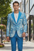 Mens Suit Sky Blue