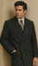 DBCoat Men's Wool Long Designer Men's Wool Men's Peacoat Sale Double Breasted Overcoat Style Full Length Dark Grey