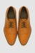 Mens Ostrich Skin Shoes Men's Full Leather Cognac Vestigium Genuine Ostrich Derby Shoes Handcrafted