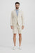 Men's Off white ~ Ivory Slim Fit Summer Business Suits