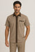 Men’s Houndstooth Walking Suit by Dreams by Zacchi – 2 Piece Lei sure Set in brown/tan- $99