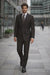 Classic 2PC 2 Button Pinstripe Color Brown Men's Suit