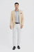 Linen Blazer - Champagne Linen Sportcoat