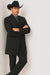 Men's Black Long  Fashion Dress Zoot suit