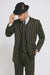 Black And Gold Pronounce Fashion Longe Zoot Suits - Pimp Suit - Zuit Suit For Men