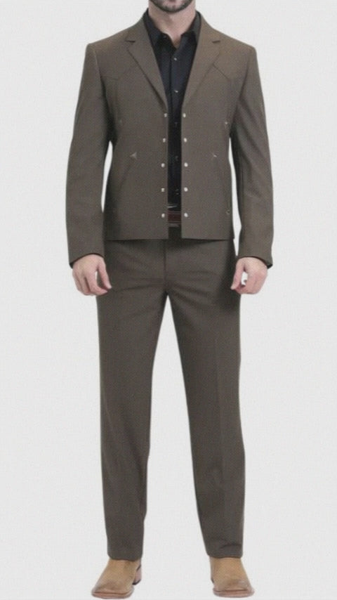 Traje Vaquero Sstilo Chalino Para Hombre 