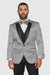 Bellagio Silver 1-Button Notch Tuxedo