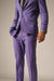 Mens Cotton Fabric Suit - Lavender Suit For Summer