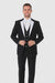 Men's 3 Piece  Slim Fit Black Tuxedo