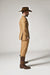 Men's Two-Piece Side Vents 2 Button Light Rust Cheap Priced Business Suits Clearance Sale