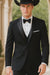 Western Suit - Trajes Para Hombres - Cowboy Formal Attire - Trajes De Novio Notch Lapels - Black