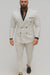 White Suits With Black Pinstripe - 1920's 1940's Dress Suit