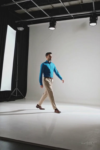 Affordable Clearance Mens Dress Shirt Sale Online Trendy - Slim Fit - Teal Color Men's Dress Shirt